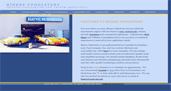 Desktop Screenshot of binersupholstery.com